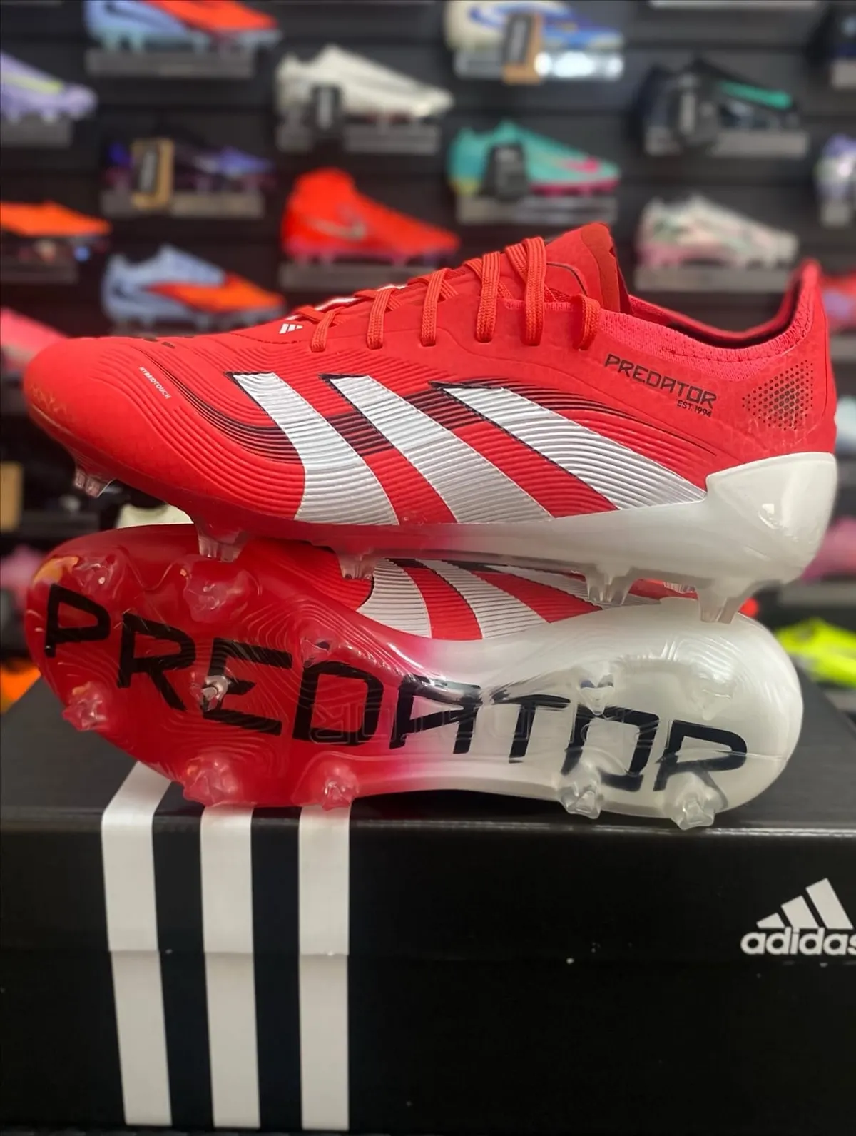 Adidas Adidas Predator Rojo Flúor — botín, foto principal