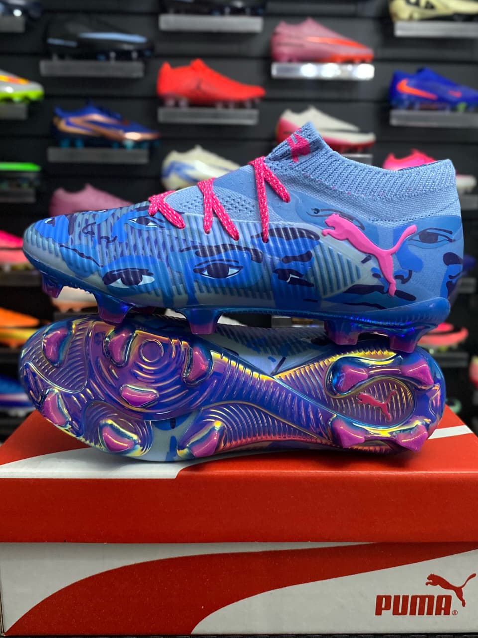 Puma Puma Future Azul y Rosa — botín, foto principal